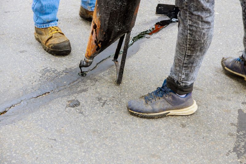 Asphalt Repair in Progress